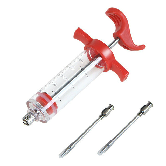 Meat Flavor Injector - Marinade Syringe for BBQ