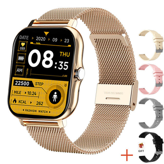Full Touch Sport Smart Watch - Fitness Tracker with Bluetooth Calling