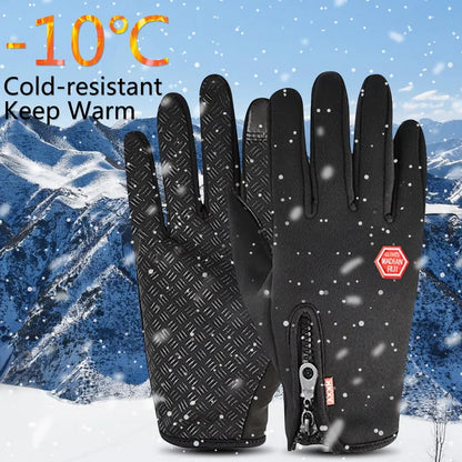 Unisex TacticalWinter Gloves fTactical Gloves Touchscreen Waterproof Hiking Skiing Fishing Cycling Snowboard Non-slip Gloves