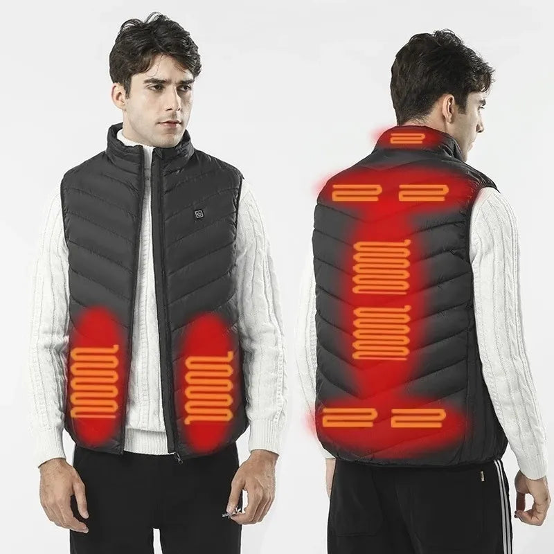 Men Women Electric Heating Vest