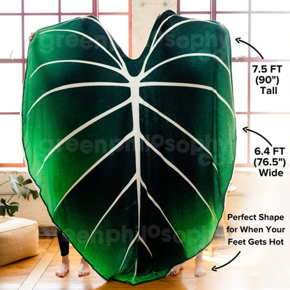 Unique Leaf Blankets For Beds Sofa Cozy Beach Blanket Funny Birthday Gift Manta New