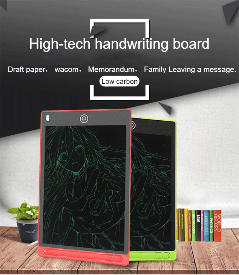 Writing Tablet Drawing Board Children'S Graffiti Sketchpad Toys 8.5Inch Lcd Handwriting Blackboard Magic Drawing Board