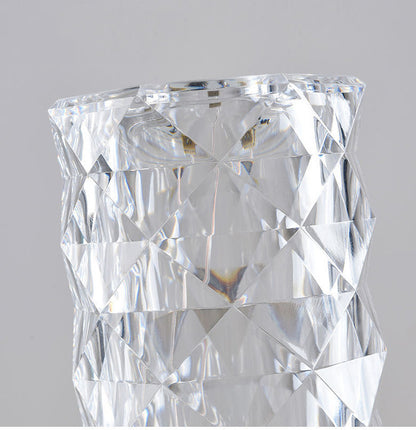 Led Crystal Table Lamp Diamond Rose 