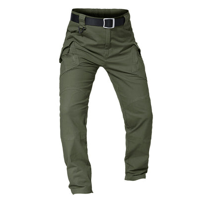 New Mens Tactical Pants Multiple Pocket Elasticity Military