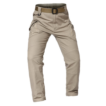 New Mens Tactical Pants Multiple Pocket Elasticity Military