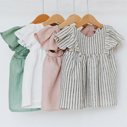 Cotton Baby Dresses Cute Summer