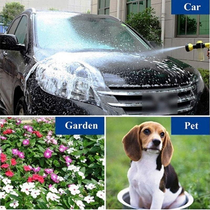 New Water Gun Hose Nozzle Car Wash Garden Watering Spray High Pressure Plant Sprinkler Irrigation Tool