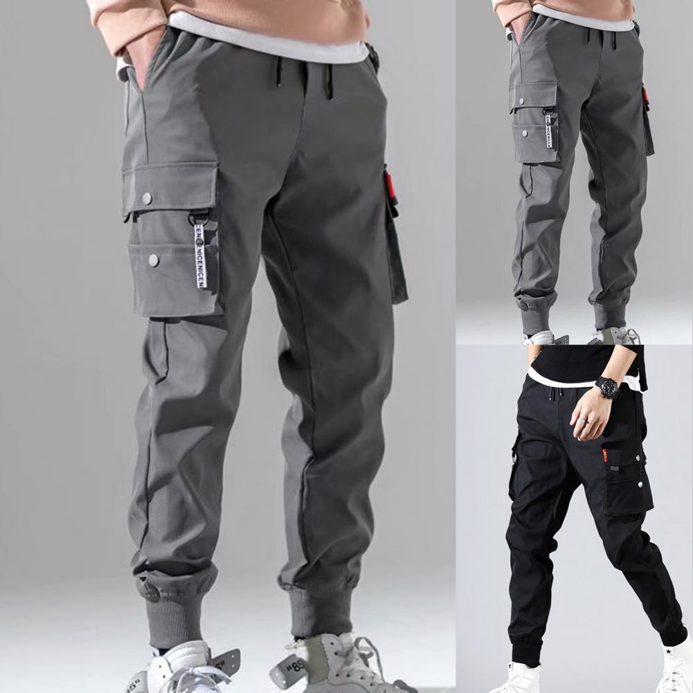 Autumn Men Pants Hip Hop Harem Joggers Pants