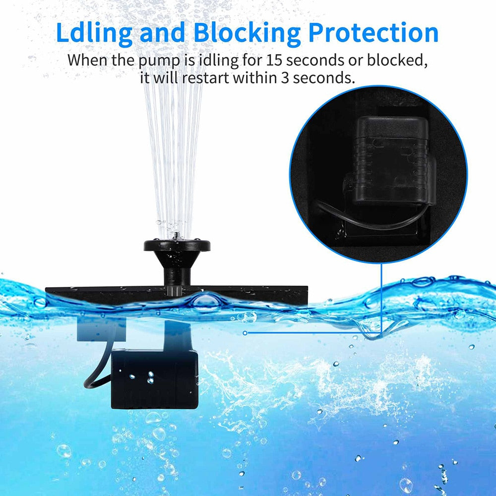 Elegant Water Fountain Pump Solar