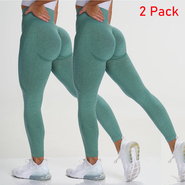 Seamless Push Up Leggings Scrunch Butt