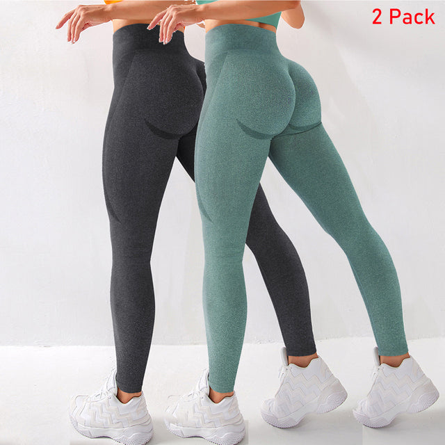 Seamless Push Up Leggings Scrunch Butt