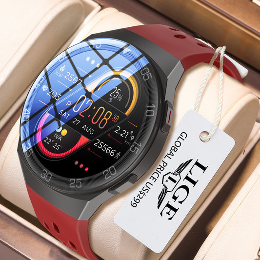 LIGE 1.28-inch Full Color Touch Screen Sport Smartwatch