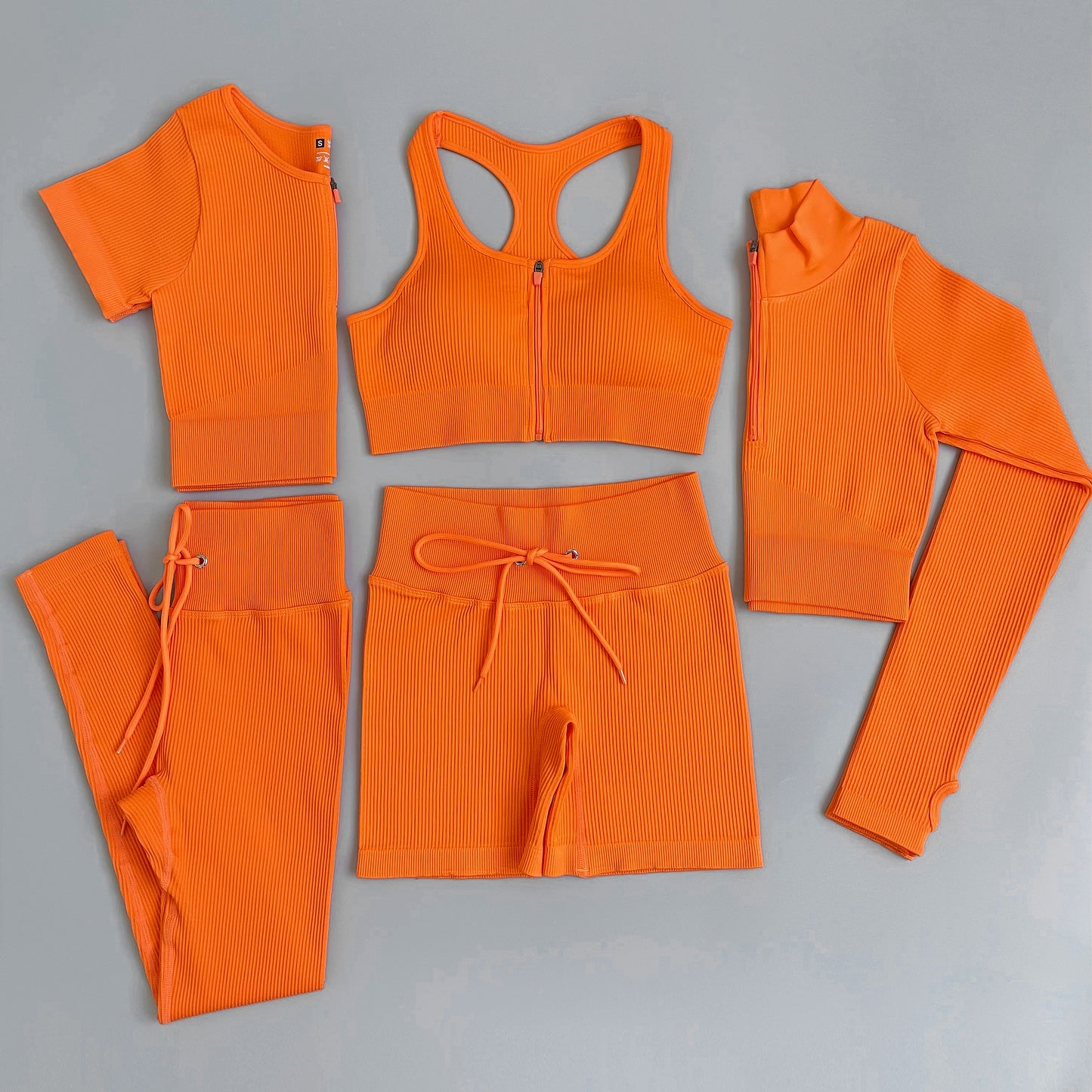 Women tracksuit Seamless Yoga Set Workout Sportswear