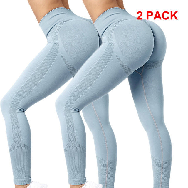 Seamless Push Up Leggings Scrunch Butt