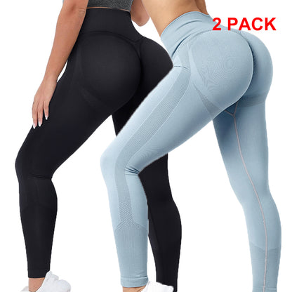 Seamless Push Up Leggings Scrunch Butt