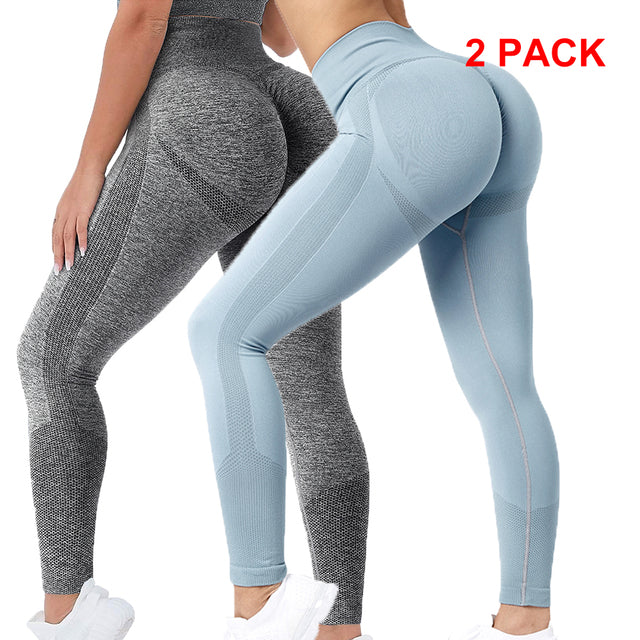 Seamless Push Up Leggings Scrunch Butt