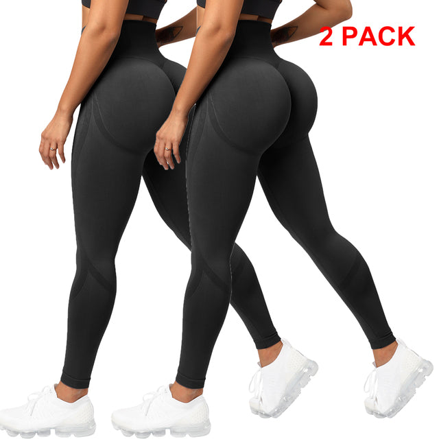 Seamless Push Up Leggings Scrunch Butt