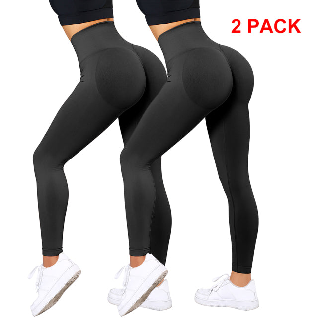 Seamless Push Up Leggings Scrunch Butt