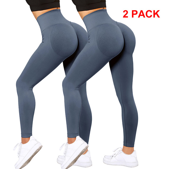 Seamless Push Up Leggings Scrunch Butt