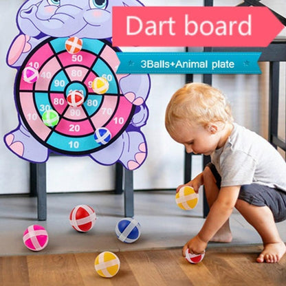 Children Target Sticky Ball Throw Dartboard