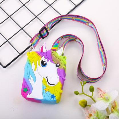 Fidget Silicone Push Bubble Crossbody Bag