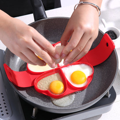 Nonstick Silliconem Pancake  And Egg Maker Mold Silicone Egg