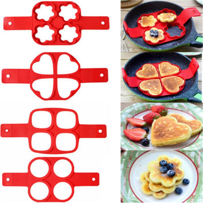 Nonstick Silliconem Pancake  And Egg Maker Mold Silicone Egg