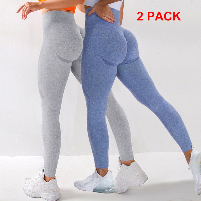 Seamless Push Up Leggings Scrunch Butt