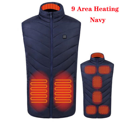 New Heated Vest Men Women Clothing