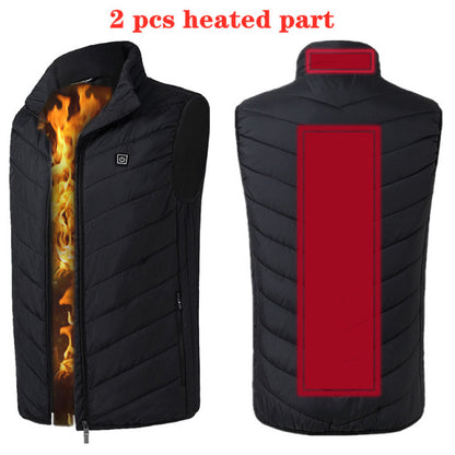 New Heated Vest Men Women Clothing