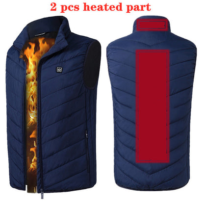 New Heated Vest Men Women Clothing