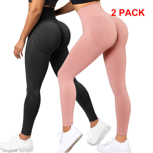 Seamless Push Up Leggings Scrunch Butt