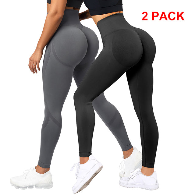 Seamless Push Up Leggings Scrunch Butt