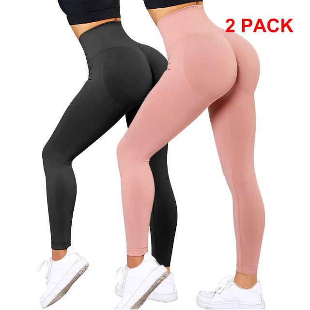 Seamless Push Up Leggings Scrunch Butt