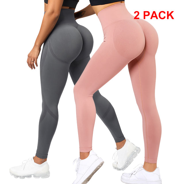 Seamless Push Up Leggings Scrunch Butt