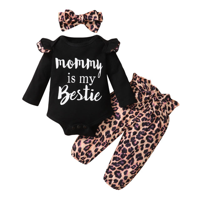 Newborn Infant Baby Girls Ruffle T-Shirt Romper Tops