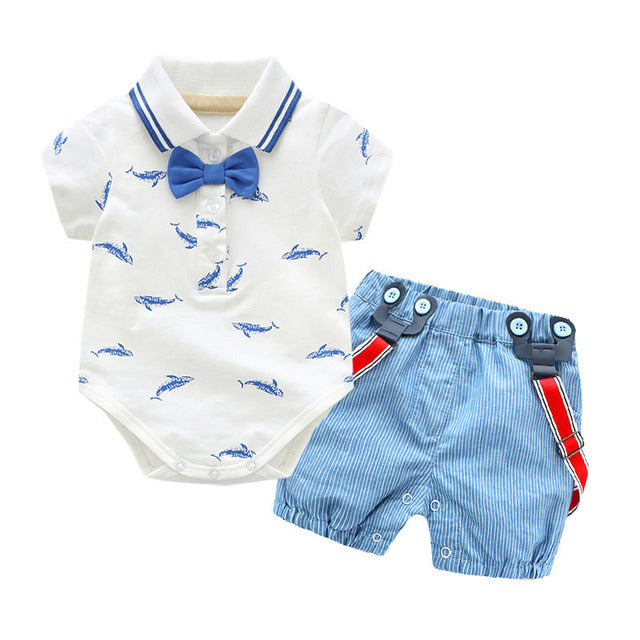 Romper Clothes Set For Baby Boy