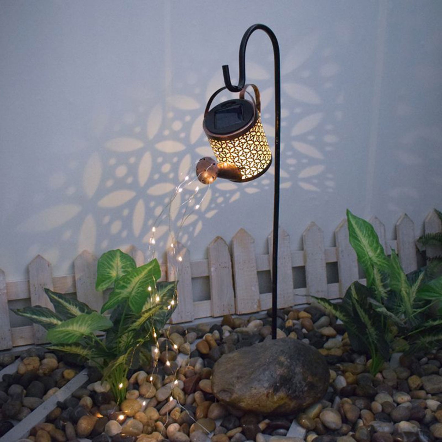 Hanging Solar Powered Lantern Light