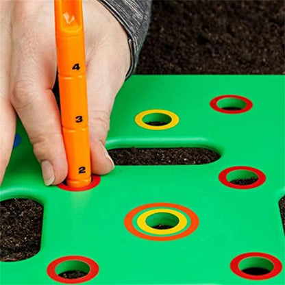 Seeding organizer Sowing Template Spacer